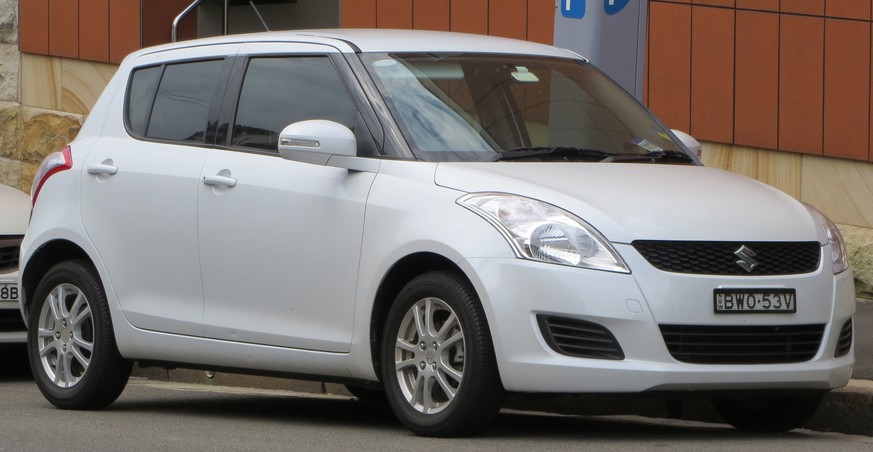 Ein&nbsp;Suzuki Swift.