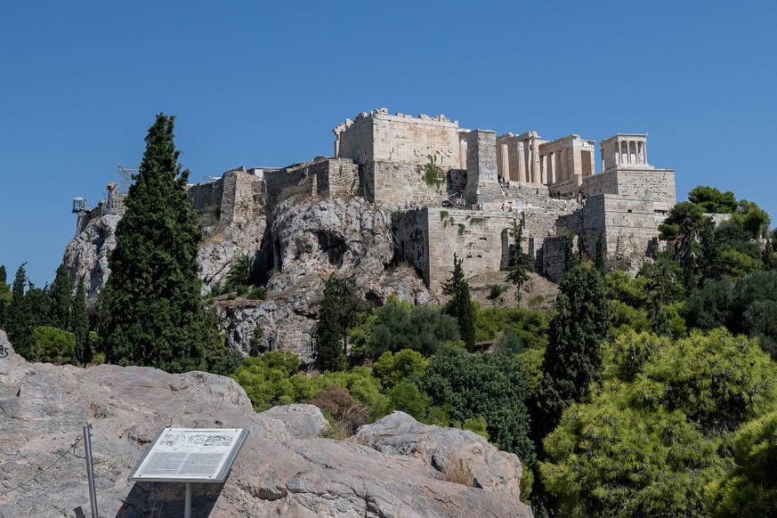 Die Akropolis GRC, Themenbild Reisen, Athen, 12.08.2026 Foto: HMB Media/Heike Feiner *** The Acropolis GRC, Travel Feature, Athens, August 12, 2026. Photo by HMB Media, Heike Feiner Copyright: HMBxMed ...