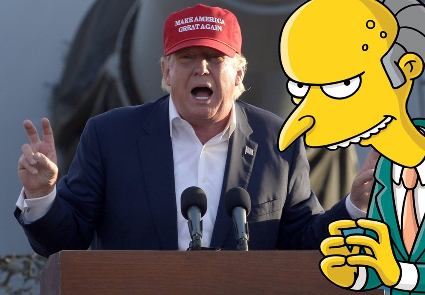 «Ich bin ein wütender, alter, reicher Mann!» – Wer hat's gesagt? Trump oder Burns?