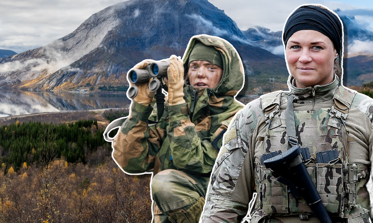 Femmes dans l'armée norvégienne.