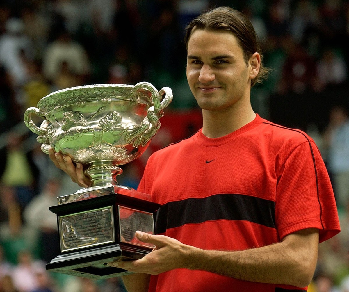 ZU DEN GRAND SLAM TITELGEWINNEN VON ROGER FEDERER STELLEN WIR IHNEN FOLGENDES BILDMATERIAL ZUR VERFUEGUNG. WEITERE BILDER FINDEN SIE IM DOSSIER "ROGER FEDERER" AUF VISUAL.KEYSTONE-SDA.CH - R ...