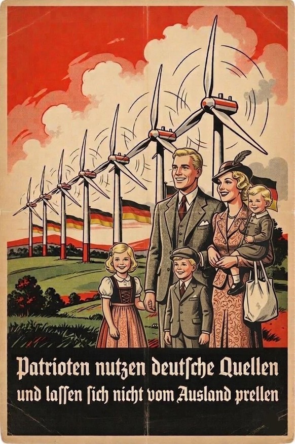 patriotische sujets zu energiewende