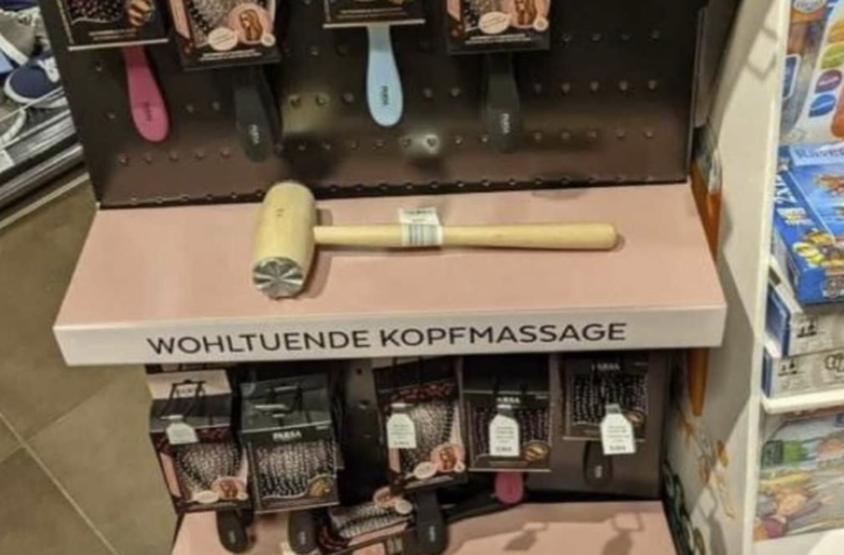 Die lustigsten Fails der Woche: Hammer für Kopf,assage.