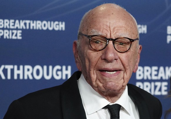 FILE - Rupert Murdoch arrives at the 11th Breakthrough Prize Ceremony on Saturday, April 5, 2025, in Los Angeles. (Photo by Jordan Strauss/Invision/AP, File)
Rupert Murdoch