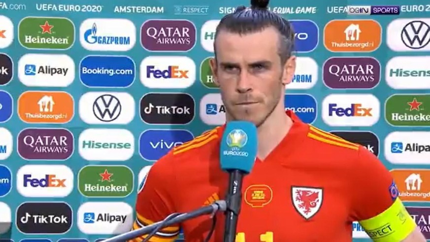 EM 2020: Gareth Bale bricht nach Turnier-Aus von Wales das Interview ab - Vimarsana News
