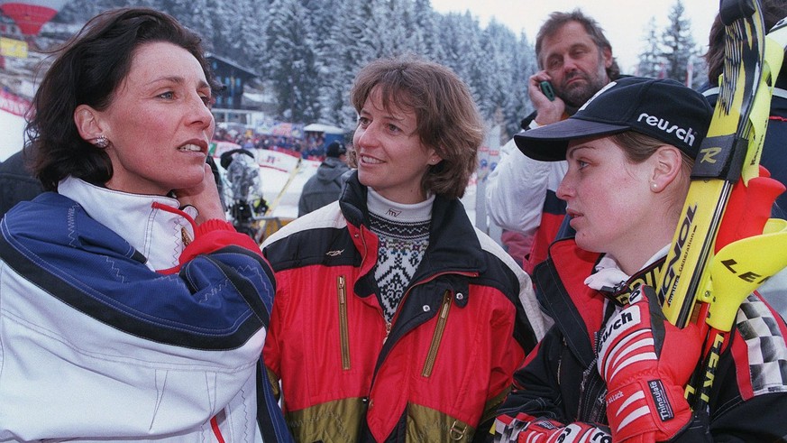 Maria Walliser, Chantal Bournissen und Karin Roten (von links).