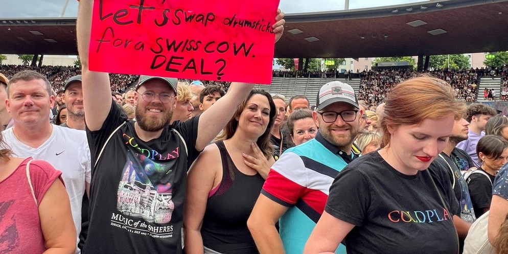 Kurz vor dem Auftritt kamen Jeremy Kunz Zweifel an seiner Idee, seine Planung lohnte sich aber.