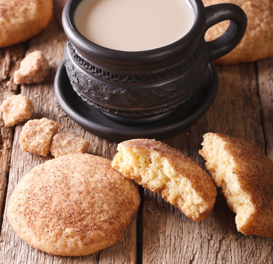 snickerdoodle cookies milch guetzli essen food usa