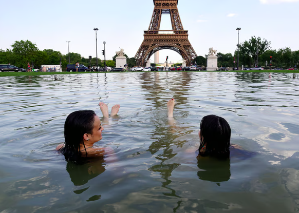 Kühlung im kalten Nass: Amerikaner haben dafür Klimaanlagen.