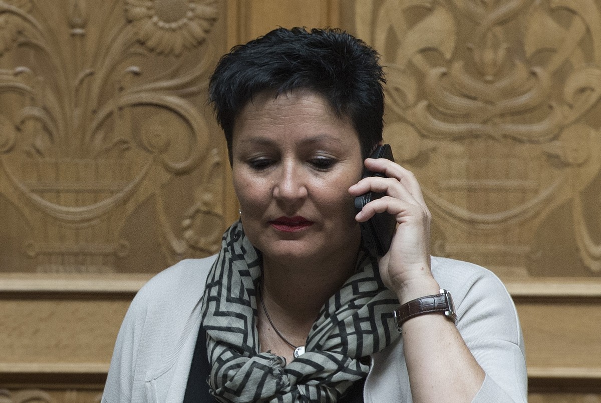 ZUM SDA-VORAUSBERICHT ZU DEN EIDGENOESSISCHEN WAHLEN IM KANTON BASEL-LAND STELLEN WIR IHNEN AM DIENSTAG, 23. JUNI 2015, FOLGENDES ARCHIVBILD ZUR VERFUEGUNG - Edith Graf-Litscher (SP/TG), Martin Candin ...