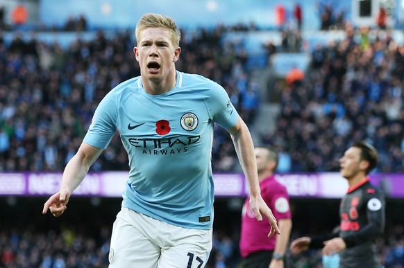 &lt;p&gt;&lt;strong&gt;Platz 50:&lt;/strong&gt; Kevin De Bruyne (BEL), offensives Mittelfeld. Wechselte im August 2015 für 76 Millionen Euro vom VfL Wolfsburg zu Manchester City.&lt;/p&gt;