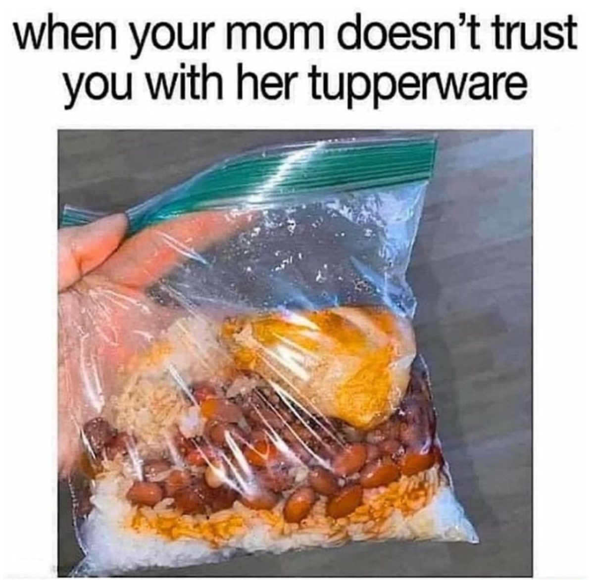 Lustige Memes zum Tupperware