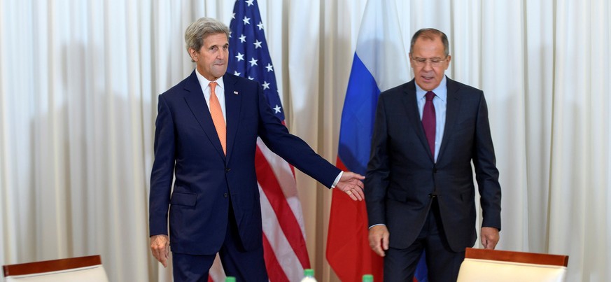 Konnten sich nicht einigen: John Kerry und Sergej Lawrow.