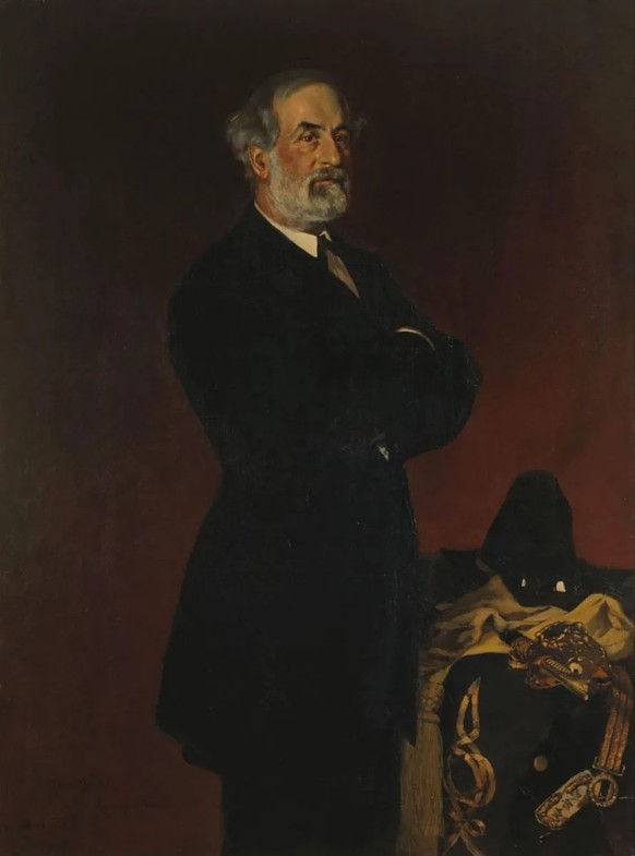General Robert E. Lee, 1869 gemalt von Frank Buchser.
https://www.bundessammlungen.ch/de/collection/item/436/