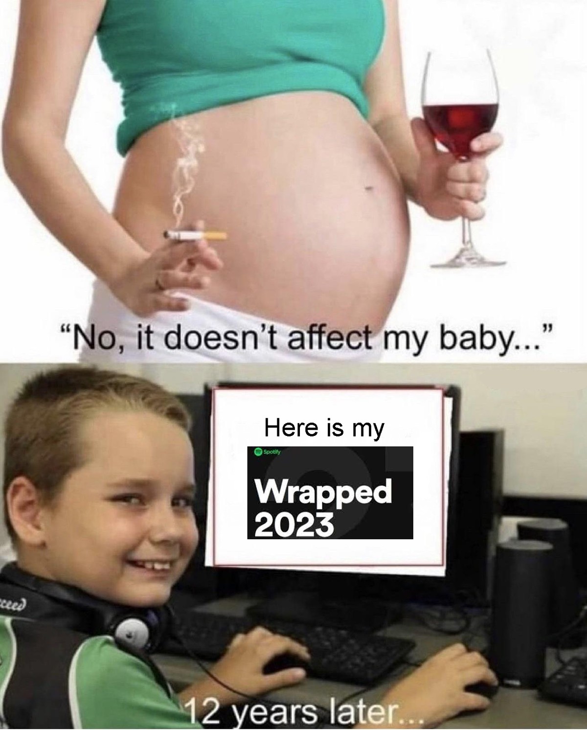 Spotify Wrapped 2023 Memes