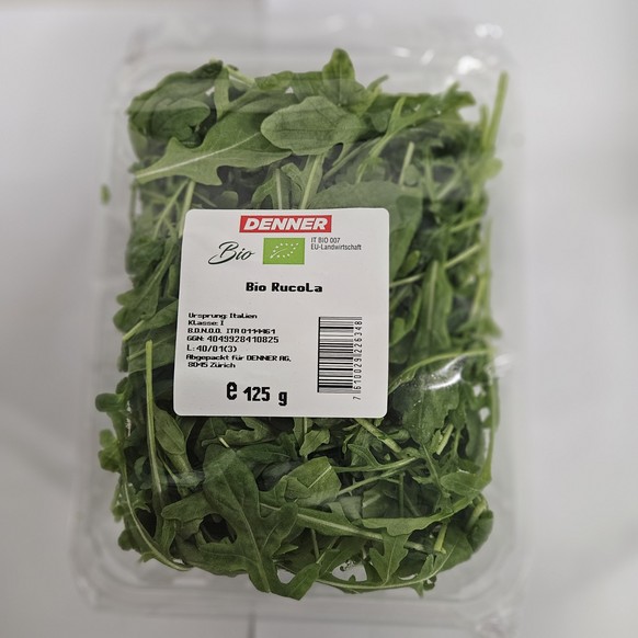 Denner Rückruf Bio Rucola