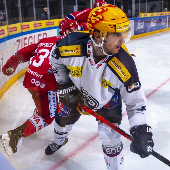 HC Ambri-Piotta PostFinance Top Scorer Julius Naettinen (Nattinen) waehrend dem Eishockey-Meisterschaftsspiel der National League zwischen den SC Rapperswil-Jona Lakers und dem HC Ambri-Piotta am Frei ...