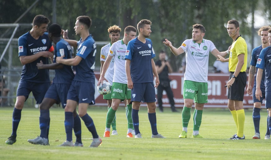 Rassismus-Vorwürfe gegen einen FCSG-Spieler – was geschah im Testspiel gegen Bochum?