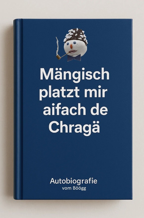 Böögg Merchandise zum Sechseläuten: Die Autobiografie