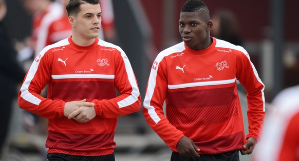 Granit Xhaka und Breel Embolo: Sie sind die beiden grossen Schweizer Hoffnungsträger neben Xherdan Shaqiri.