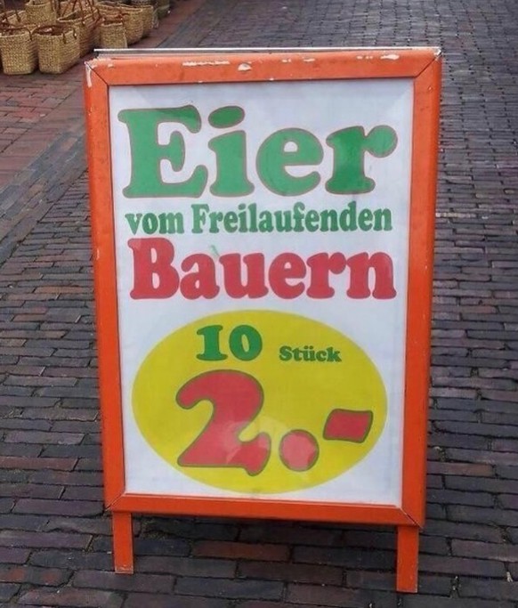 Faildienstag: Eier vom freilaufendem Bauern