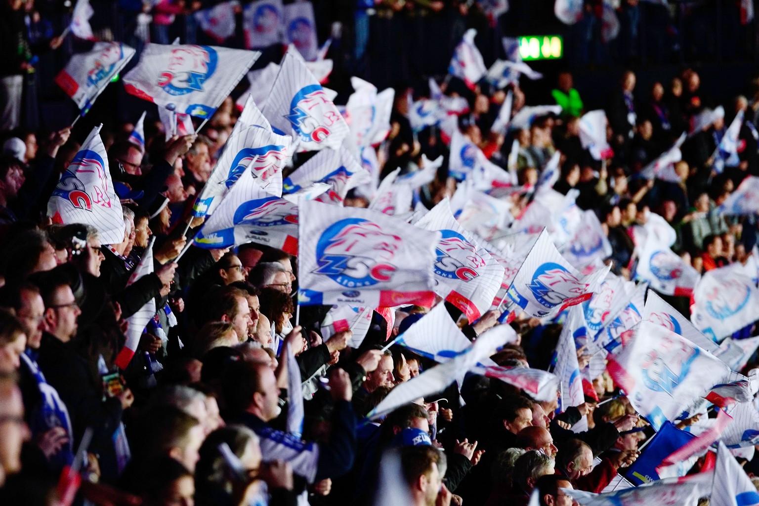 Die ZSC-Fans hatten heute Grund zum Jubeln.&nbsp;