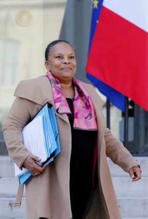 Die französische Justizministerin Christine Taubira steht unter Druck