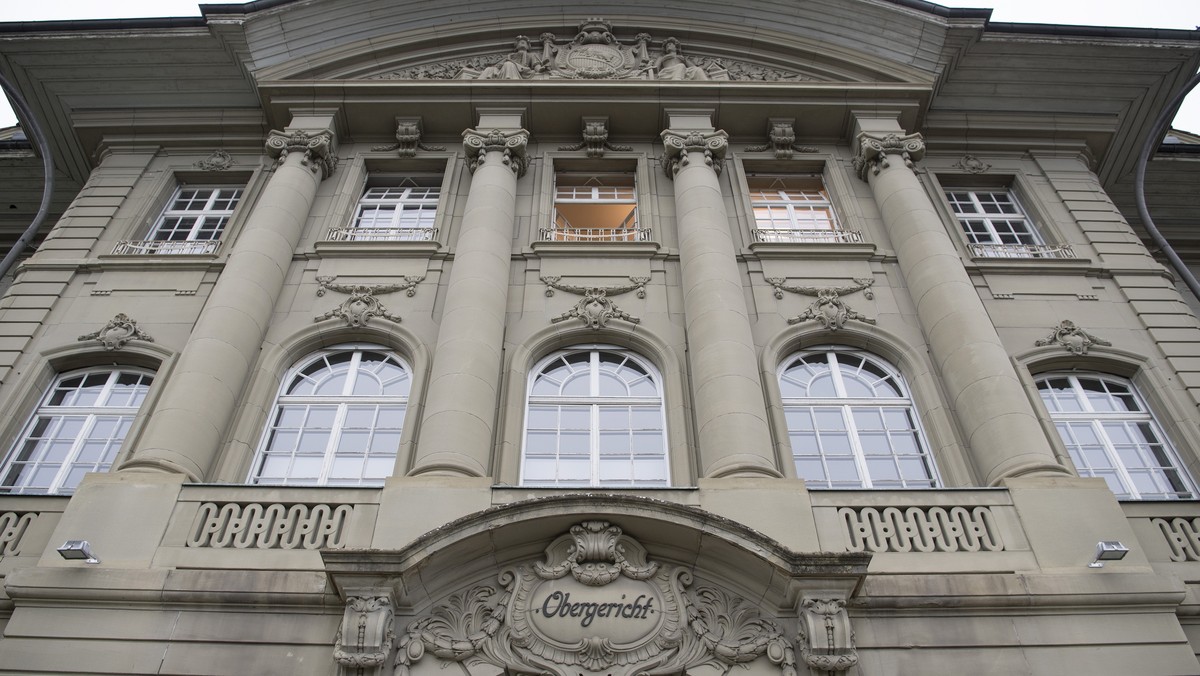 Sicht auf das Obergericht des Kantons Bern, am Donnerstag, 7. April 2016, in Bern. Ein Urteil des Berner Obergerichts im Prozess um den Mord an eine Callgirl in Langenthal wird heute erwartet. (KEYSTO ...
