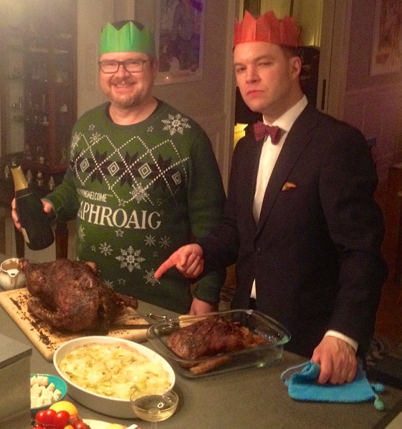 remo schnetzer oliver baroni weihnachten gans ente essen food kochen christmas xmas