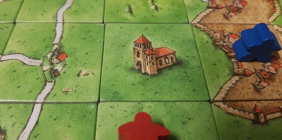 Carcassonne Spielsituation