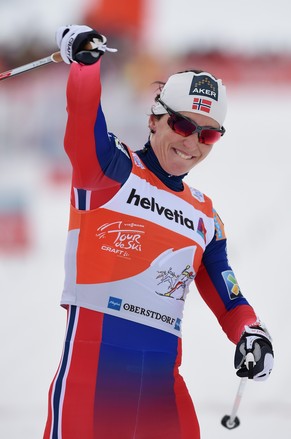 Marit Björgen macht einen grossen Schritt Richtung erster Tour-de-Ski-Triumph.
