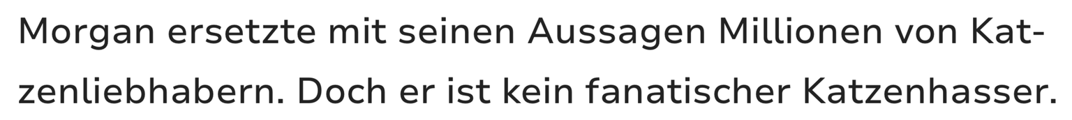 Korrektorat Fehler