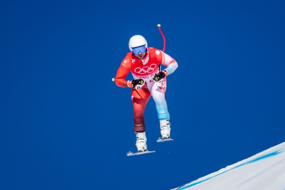 ABD0032_20220203 - YANQING - CHINA: Beat Feuz (SUI) beim 1. Abfahrtstraining der M