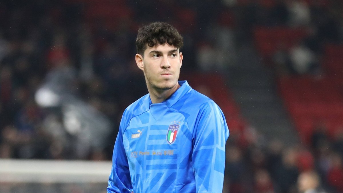Alessandro Bastoni of Italy during the football friendly football game between the national teams of Albania and Italy, at Air Albania Stadium on 15 November 2022, Tirana, Albania. Photo Nderim Kaceli ...