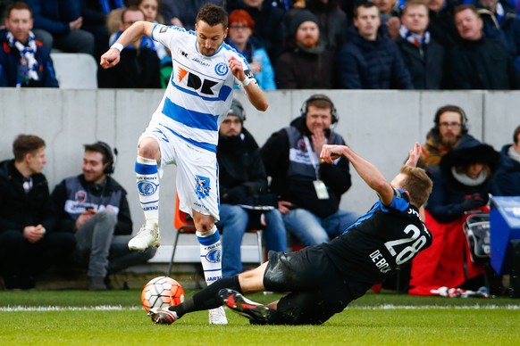 Überflieger: Milicevic (l) und seine Gentner bestreiten heute Abend das Spiel ihres Lebens.