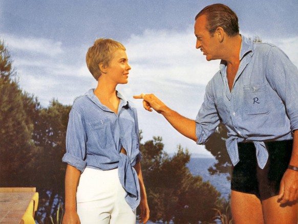 BONJOUR TRISTESSE JEAN SEBERG, DAVID NIVEN Date: 1958. Strictly editorial use only in conjunction with the promotion of the film.