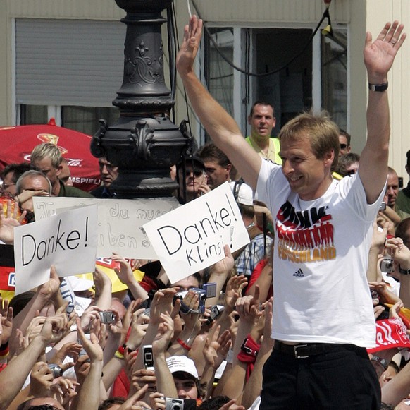Jürgen Klinsmann: Schrieb ein Sommermärchen und revolutionierte einen verstaubten Verband.