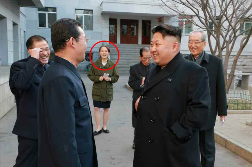 Erscheint immer häufiger auf der Bildfläche – Kim Yo Jong, die Schwester des nordkoreanischen Diktators.