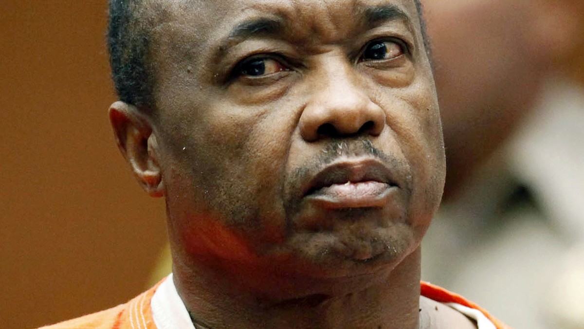 In this Aug. 23, 2010, file photo, Lonnie David Franklin Jr. appears for an arraignment on multiple charges as the alleged "Grim Sleeper" killer in Los Angeles Superior Court. More than 30 y ...