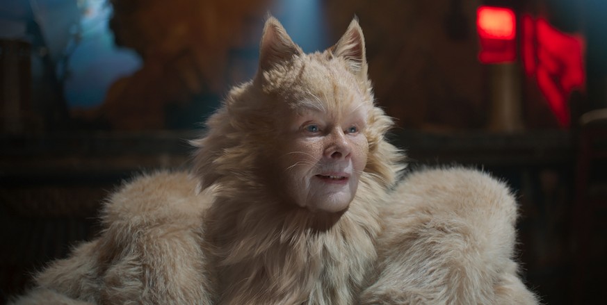 This image released by Universal Pictures shows Judi Dench as Old Deuteronomy in a scene from &quot;Cats.&quot; (Universal Pictures via AP)
Film Title: Cats