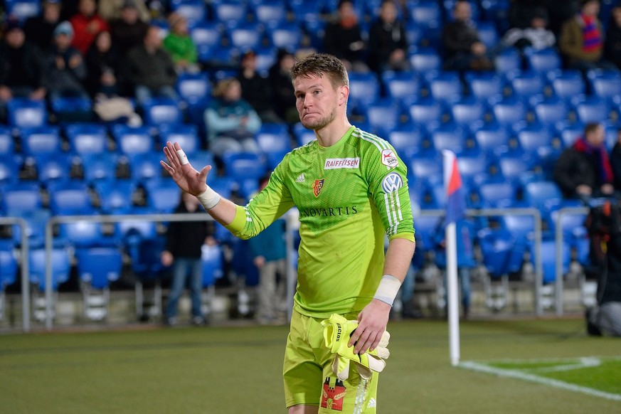 FCB-Goalie&nbsp;Tomas Vaclik wird gegen Sion zu Unrecht vom Platz gestellt.