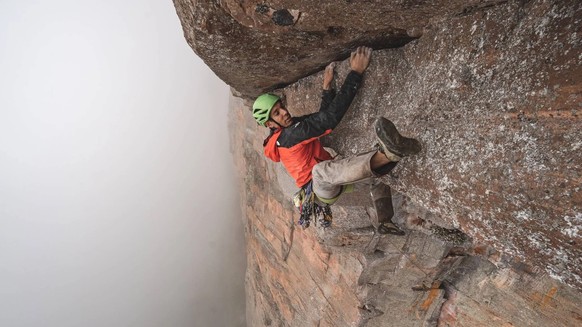 Auch am Fels ist Alex Honnold häufig seilfrei unterwegs.
