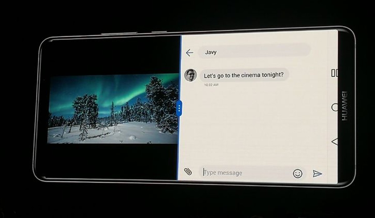 Huawei Mate 10 Pro Splitt-Screen