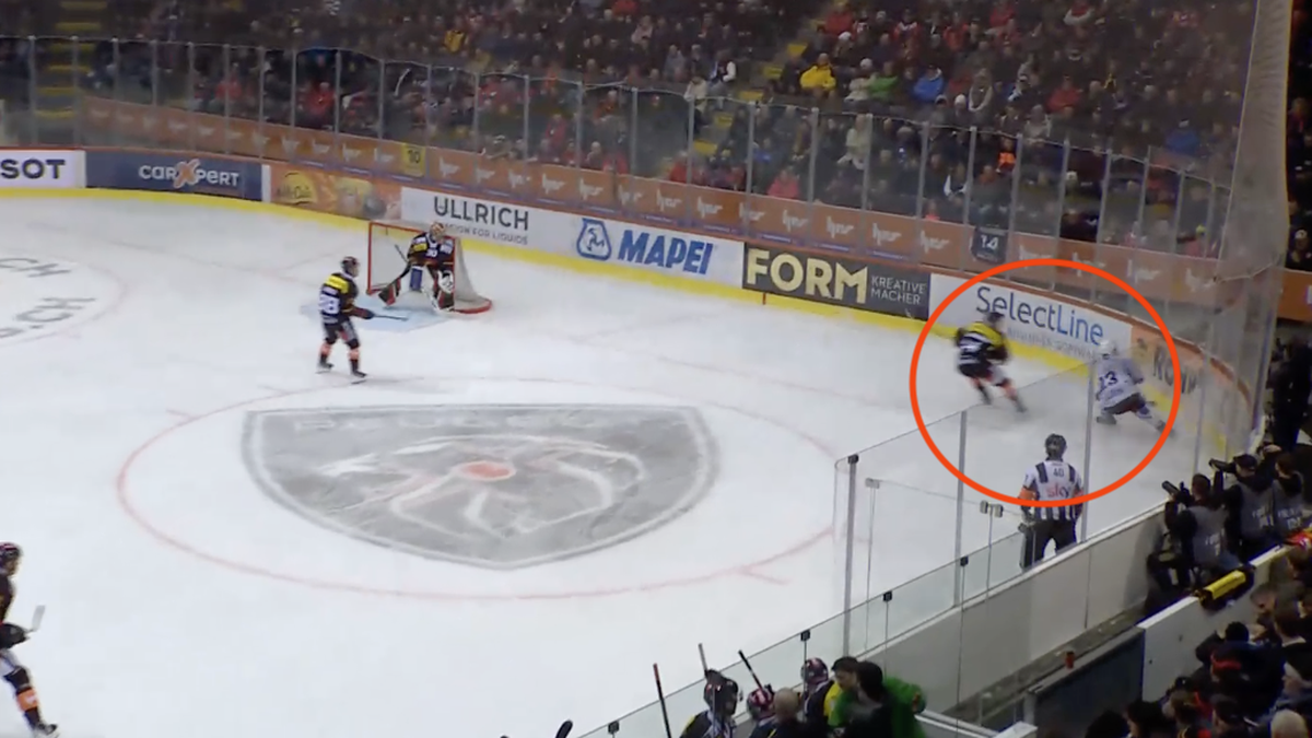 SCB vs. Fribourg-Gottéron: Situation 1