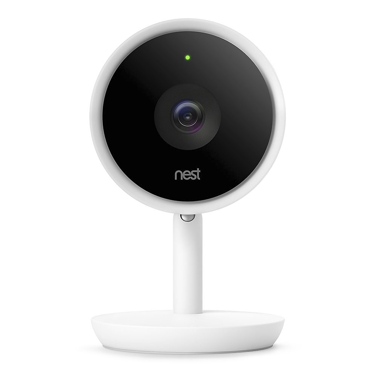This photo provided by Nest Labs shows the Nest Cam IQ. Nest Labs is adding Google's facial recognition technology to a high-resolution security camera that will provide a glimpse at the potentia ...