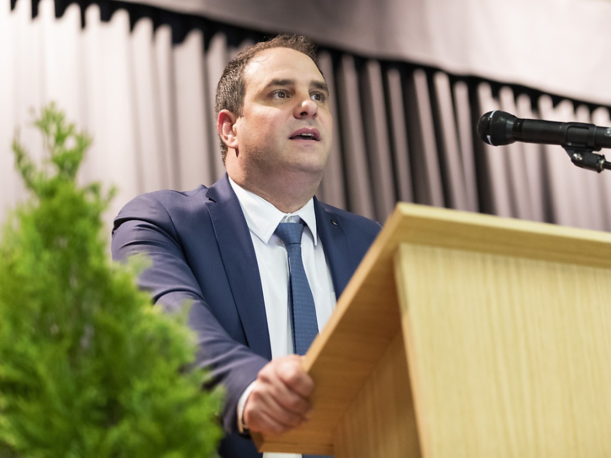 Le conseiller national UDC Micha�l Buffat, 42 ans, se lance dans la course au Conseil d'Etat vaudois (archives).