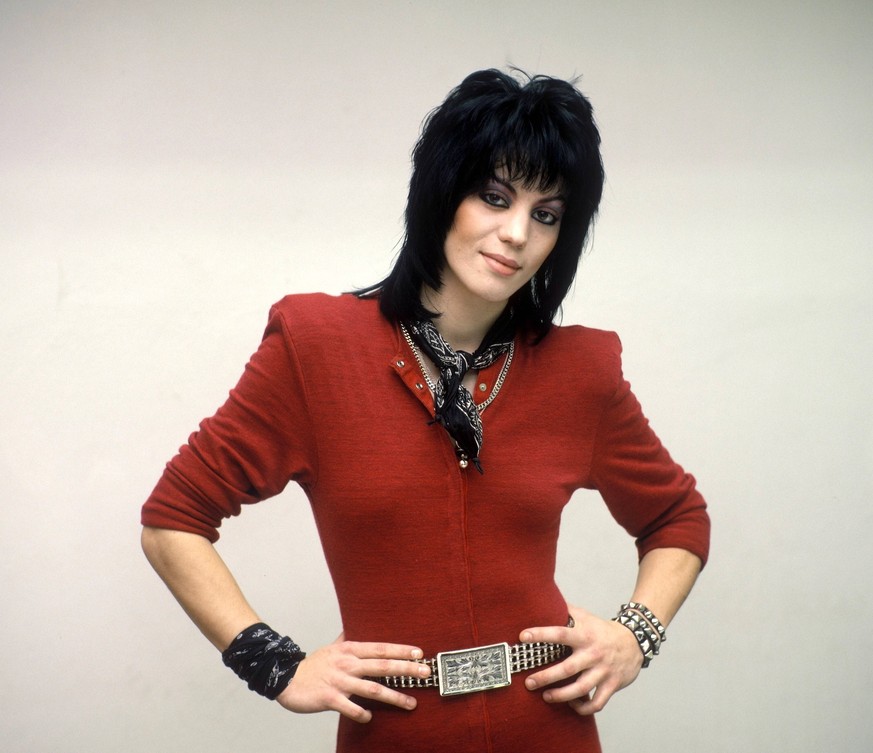 Sängerin Joan Jett (USA), 1982.