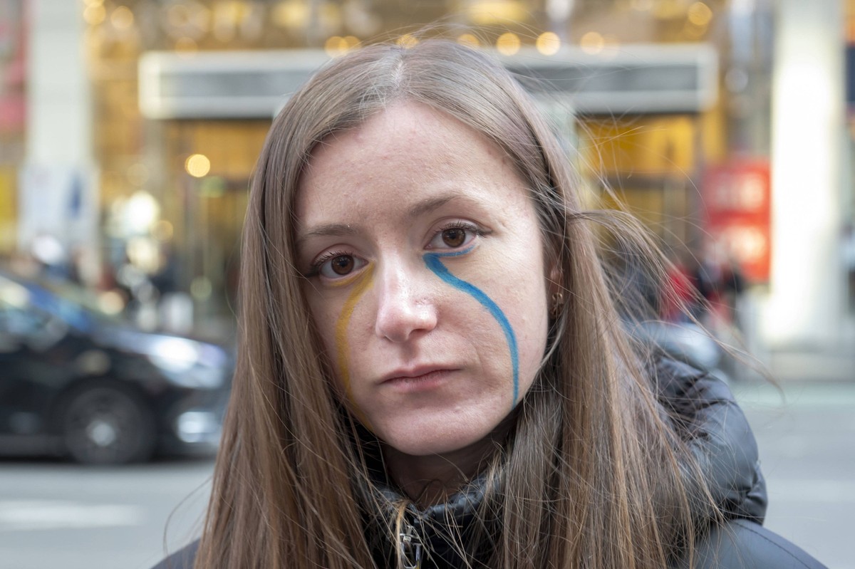 Russia-Ukraine War: 2nd Anniversary Of Russia s Large-Scale Invasion NEW Russia-Ukraine War: 2nd Anniversary Of Russia&amp; 39s Large-Scale Invasion. February 24, 2024, New York, New York, USA: People ...