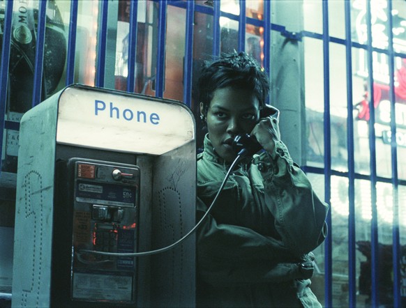 Teyana Taylor USA. Teyana Taylor in a scene from CWarner Bros. new movie: One Battle After Another 2025. Plot: When their evil enemy resurfaces after 16 years, a group of ex-revolutionaries reunites t ...