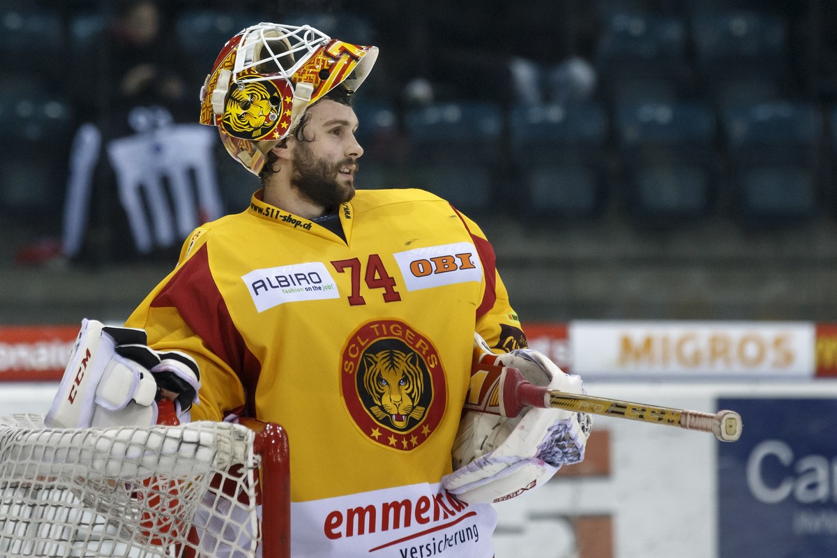 ZUR AUFSTELLUNG VON IVARS PUNNENOVS IN DER LETTISCHEN NATIONALMANNSCHAFT FUER DREI LAENDERSPIELE, STELLEN WIR IHNEN HEUTE, 6. FEBRUAR 2018, FOLGENDES BILDMATERIAL ZUR VERFUEGUNG - Tigers' goalten ...